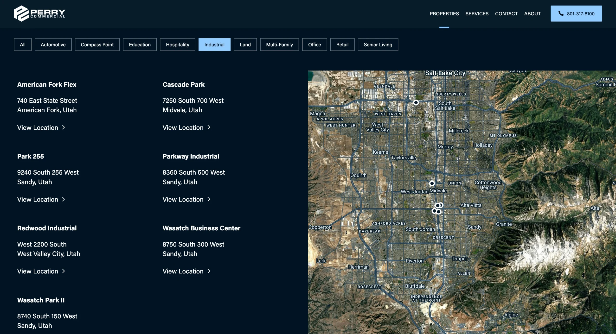 Perry Commercial Interactive Map