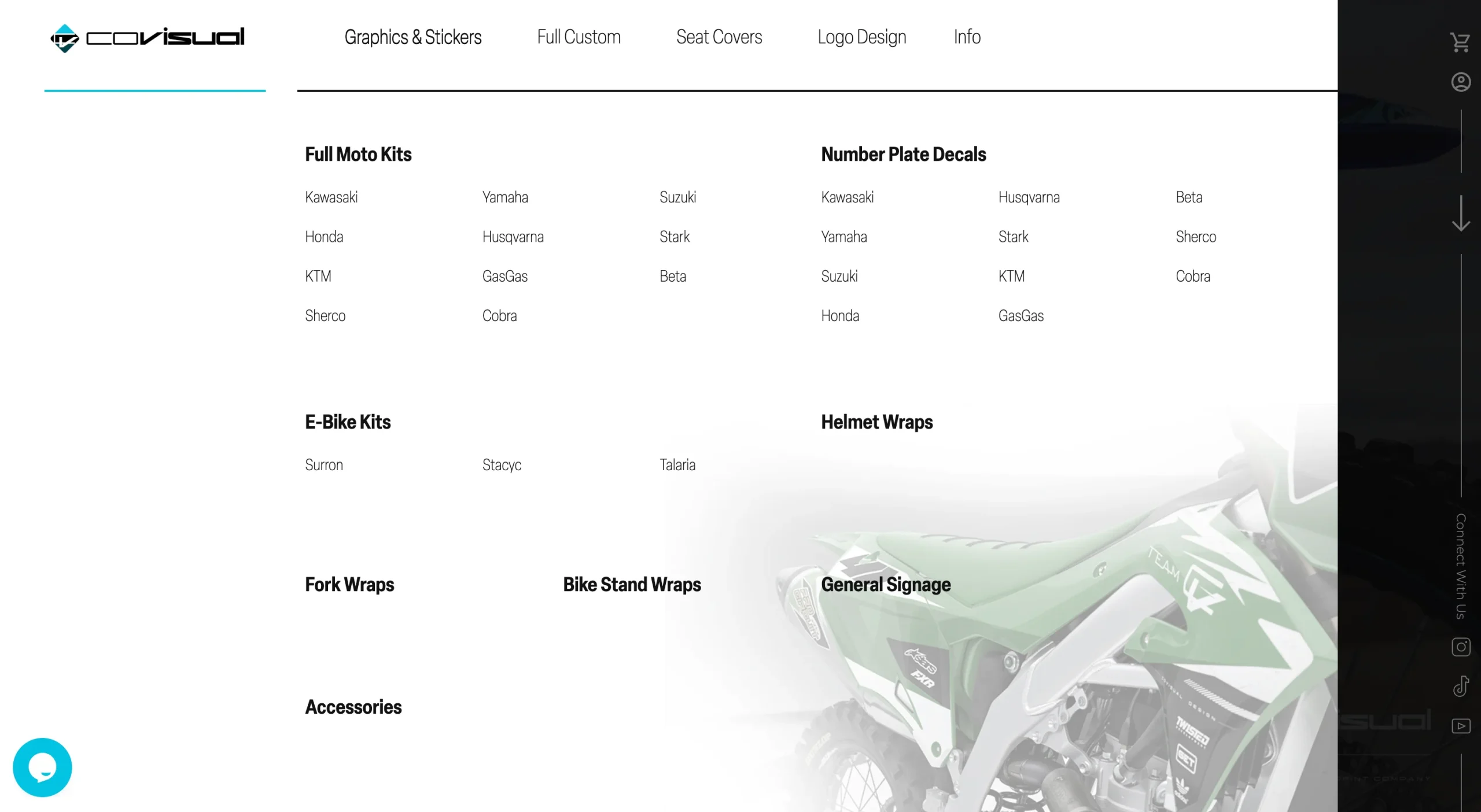 Covisual Mega Menu Navigation